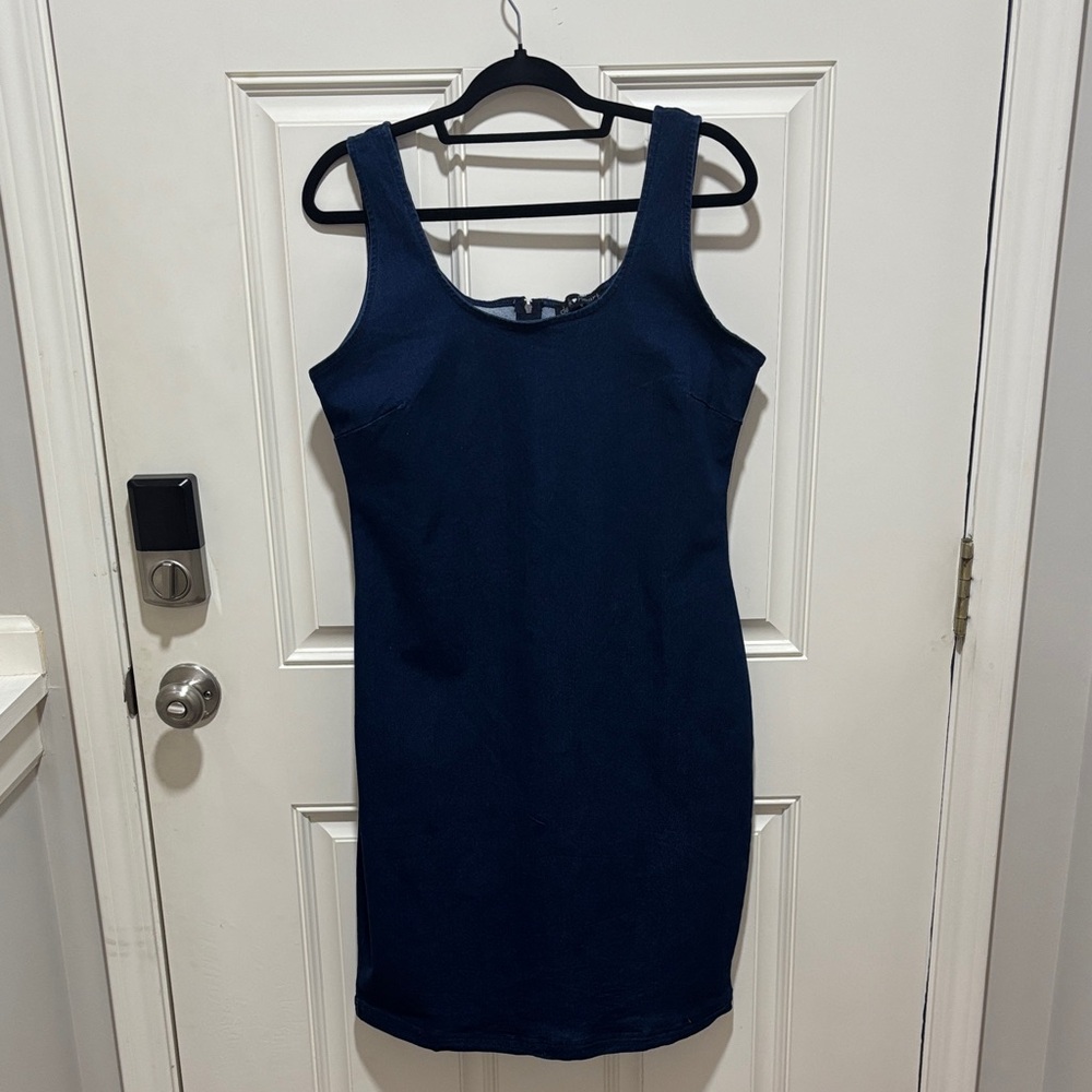 Denim Tank Sheath Dress - New With Tags!